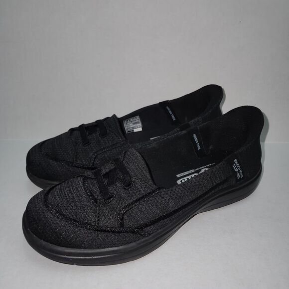Skechers Women 6 Black Hands Free Slip Ins On The Go Flex Radient Shoe - Picture 3 of 11